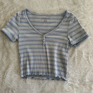 Striped American Eagle top.
